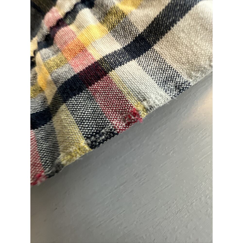 American Eagle Mens 32 Patchwork Plaid Preppy Chi… - image 5